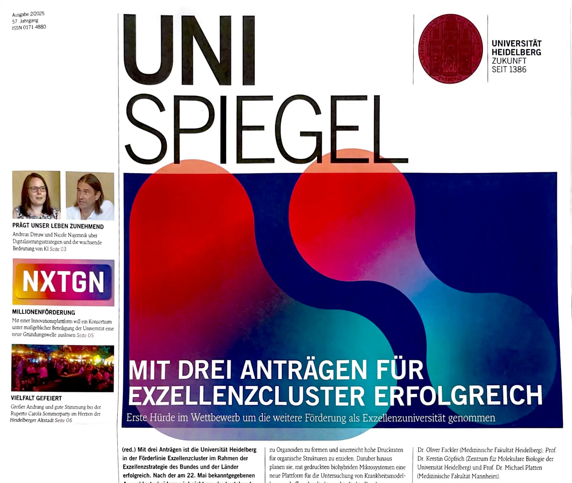Unispiegel Februar 2025 Unispiegel Februar 2025